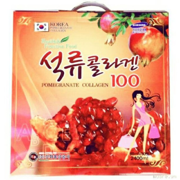 TINH CHẤTLỰU COLLAGEN THƯỢNG HẠNG HÀN QUỐC 30 GÓI X80ML