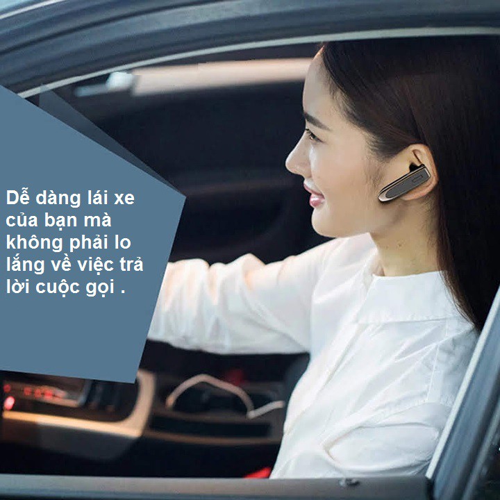 Tai Nghe Bluetooth K23 Âm Thanh Stereo Pin Trâu Thời Gian Chờ Dài