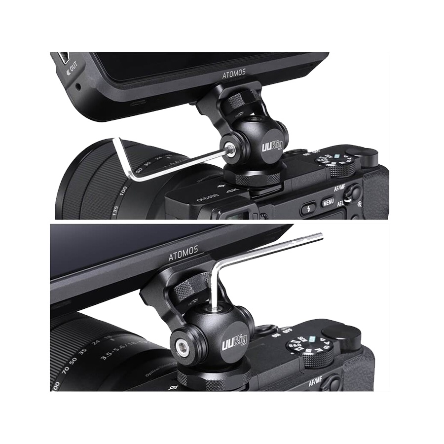 UURig R015 - Khớp Nối Màn Hình Và Máy Ảnh Cold Shoe Mount