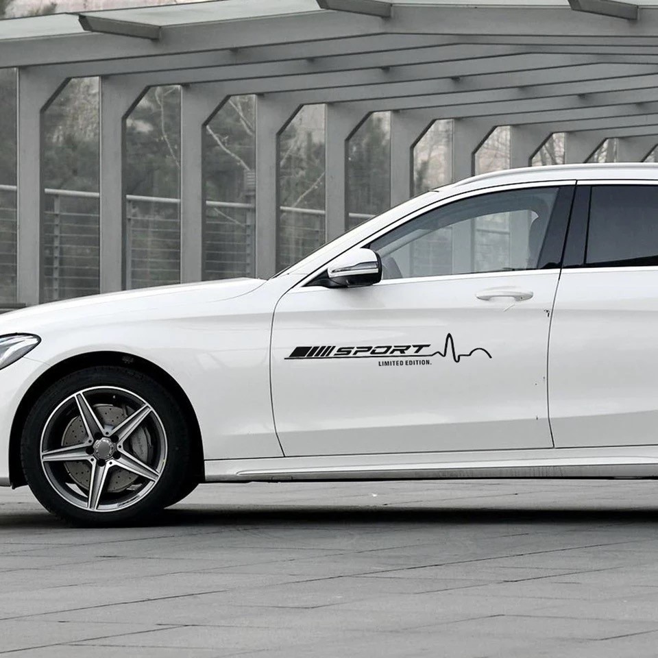 Tem dán cửa xe ô tô Sport