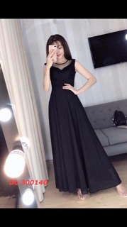 ĐẦM MAXI PHỐI REN ( có quay clip thật )