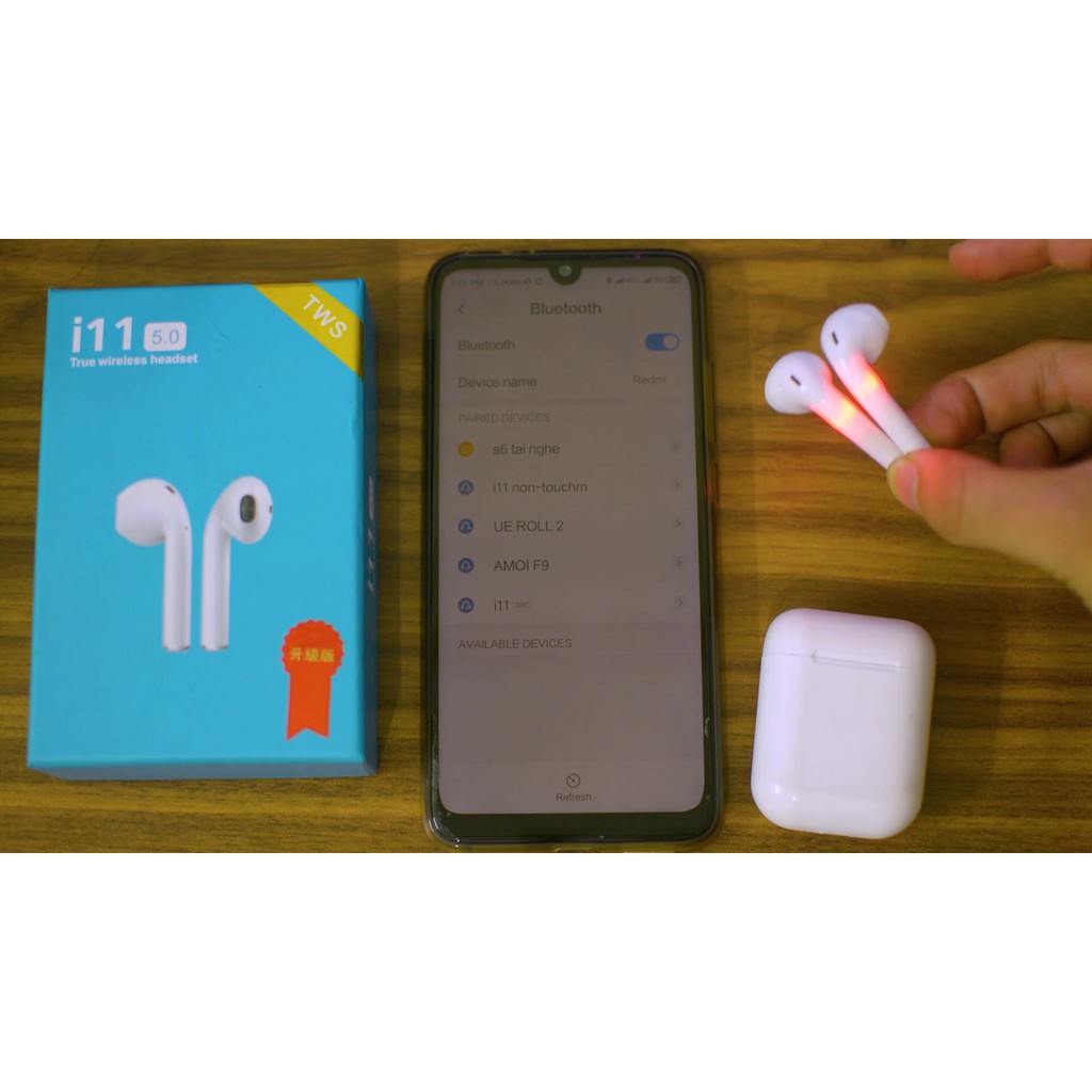 Tai nghe Không Dây Bluetooth I11 Âm Thanh Đỉnh Cao - Bảo Hành Đổi Mới 6 Tháng Công Nghệ Bluetooth 5.0 Mới Nhất | BigBuy360 - bigbuy360.vn