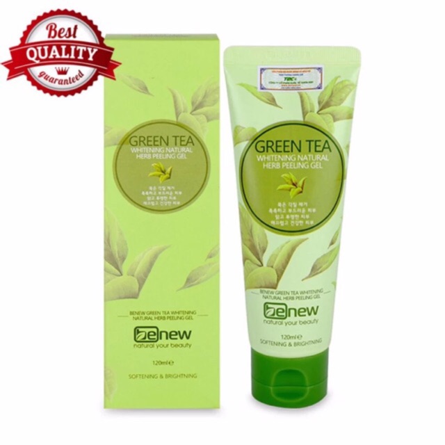 [Chính Hãng] Tẩy Da Chết Trắng Sáng Da Benew Peeling Gel 120ml