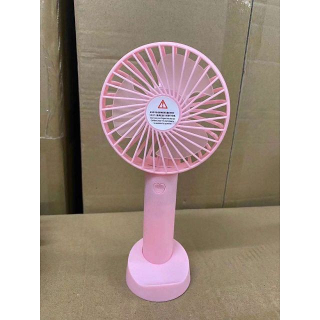 [Mã ELORDER5 giảm 10k đơn 20k] HOT- Quạt Cầm Tay Mini 4 Cánh Pin Sạc SS2 N9 Có Đế Để Bàn