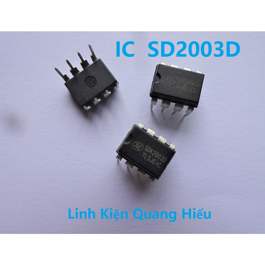 IC Nguồn SDK2003D Dip 8 mới SDK2003D IC nguồn xung chính hãng