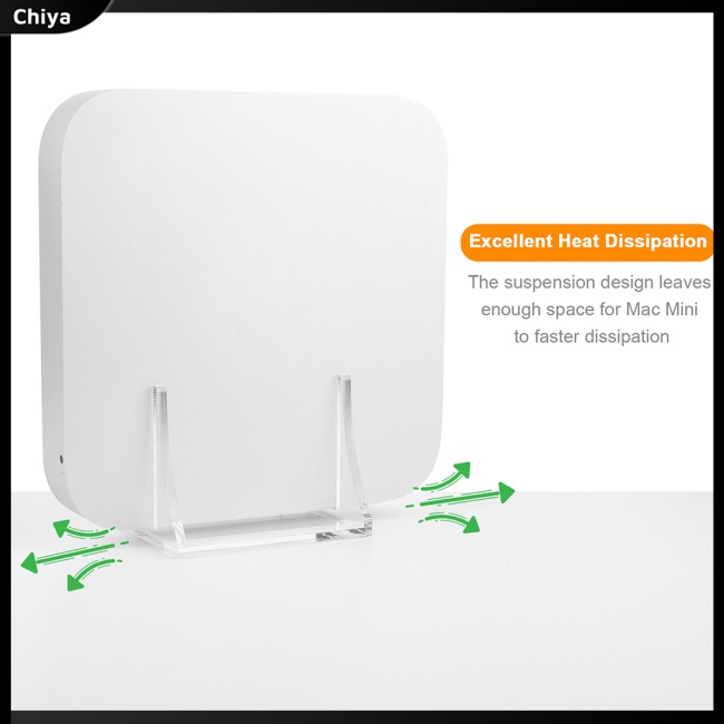 Giá Đỡ Bộ Định Tuyến / Hộp Tv Bằng Acrylic Để Bàn Tương Thích Với 2010-2020 Mac Mini
