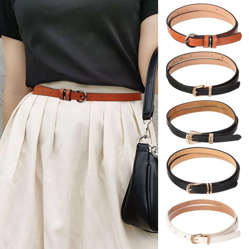 Thắt Lưng Mỏng Co Giãn Điều Chỉnh Được Thời Trang Xuân Hè