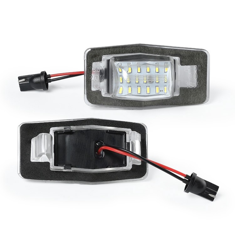 Set 2 Đèn Led Chiếu Sáng Biển Số Xe Ô Tô Mx-5 Mpv Nb Ford Escape