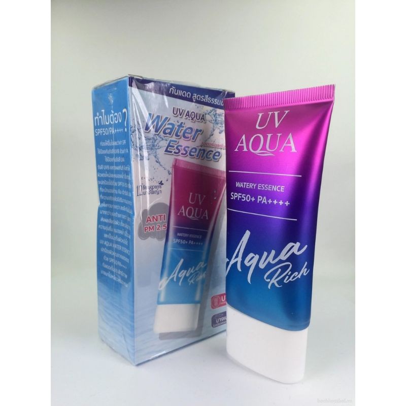 Kem chống nắng UV AQUA WATER ESSENCE SPF5O + PA ++++ ThaiLand 60ml