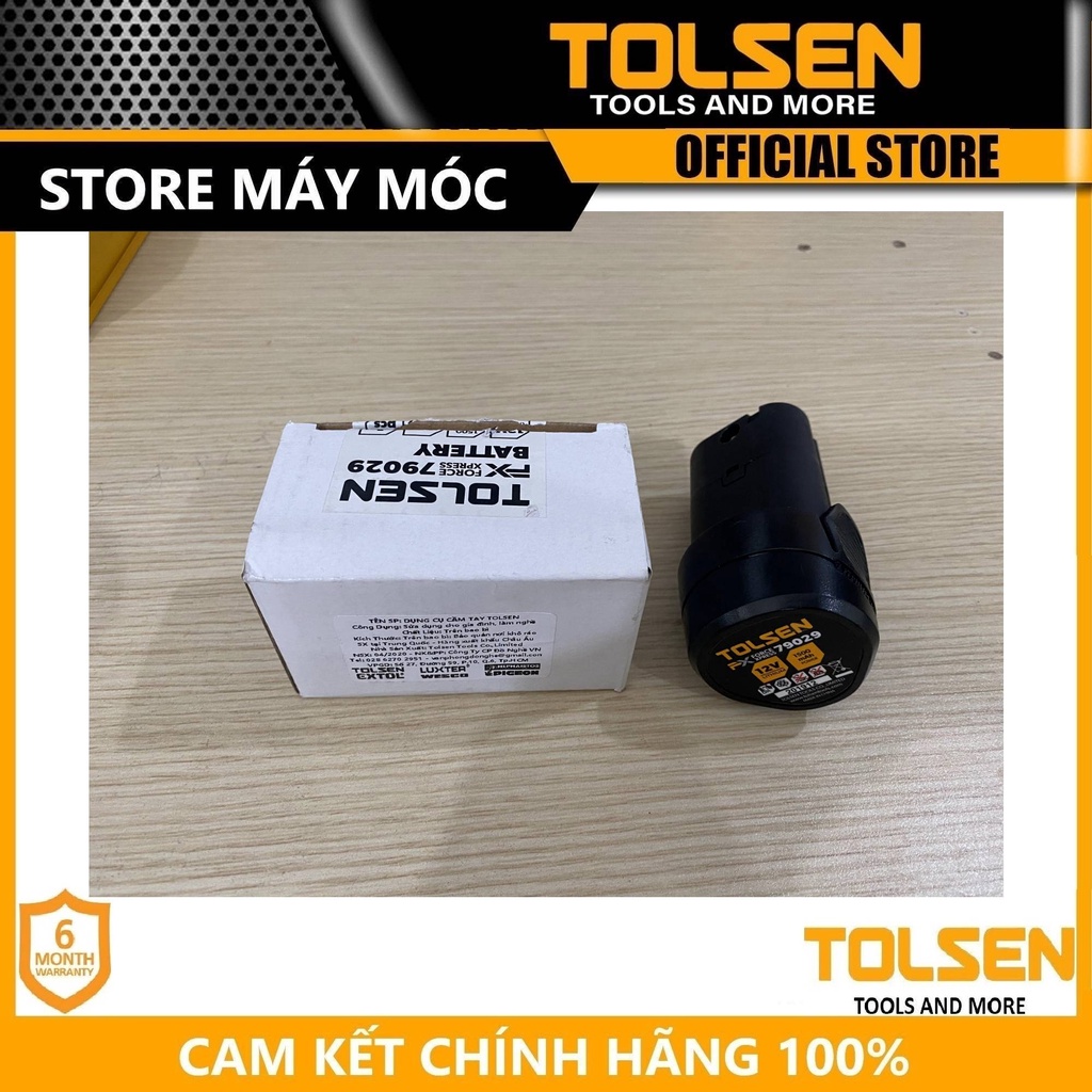 PIN DỰ PHÒNG TOLSEN 79029 - HÀNG CHÍNH HÃNG