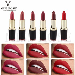 Son môi lâu trôi MISS ROSE 6 màu lựa chọn