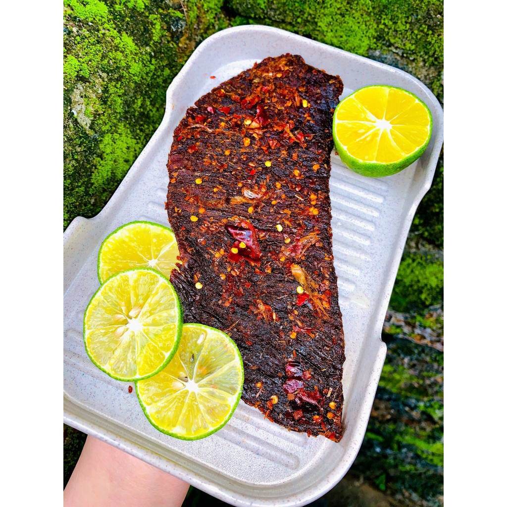 BÒ KHÔ MIẾNG ĐÀ NẴNG 100gram -BÒ KHÔ ĐEN - NGỌT CAY | BigBuy360 - bigbuy360.vn