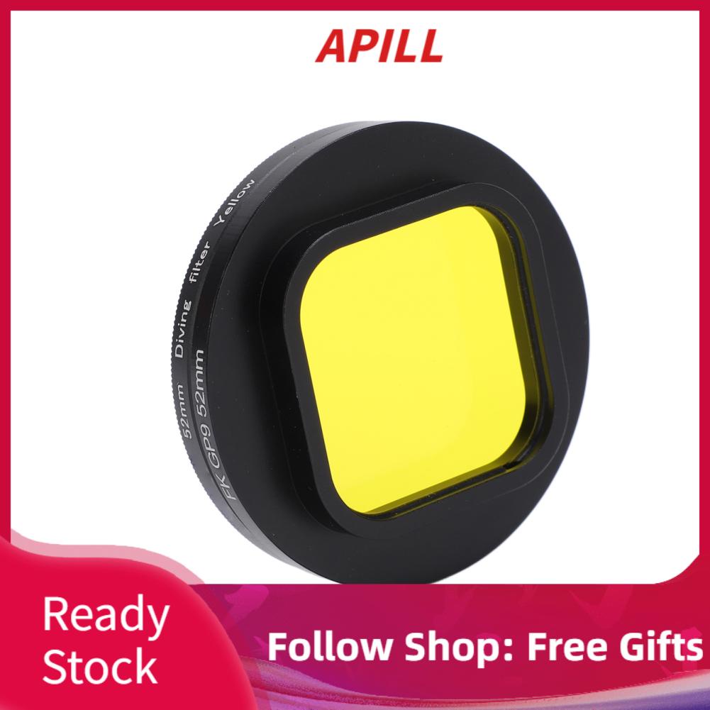 Bộ lọc ống kính máy ảnh màu vàng 52mm thay thế cho HERO 9 | BigBuy360 - bigbuy360.vn