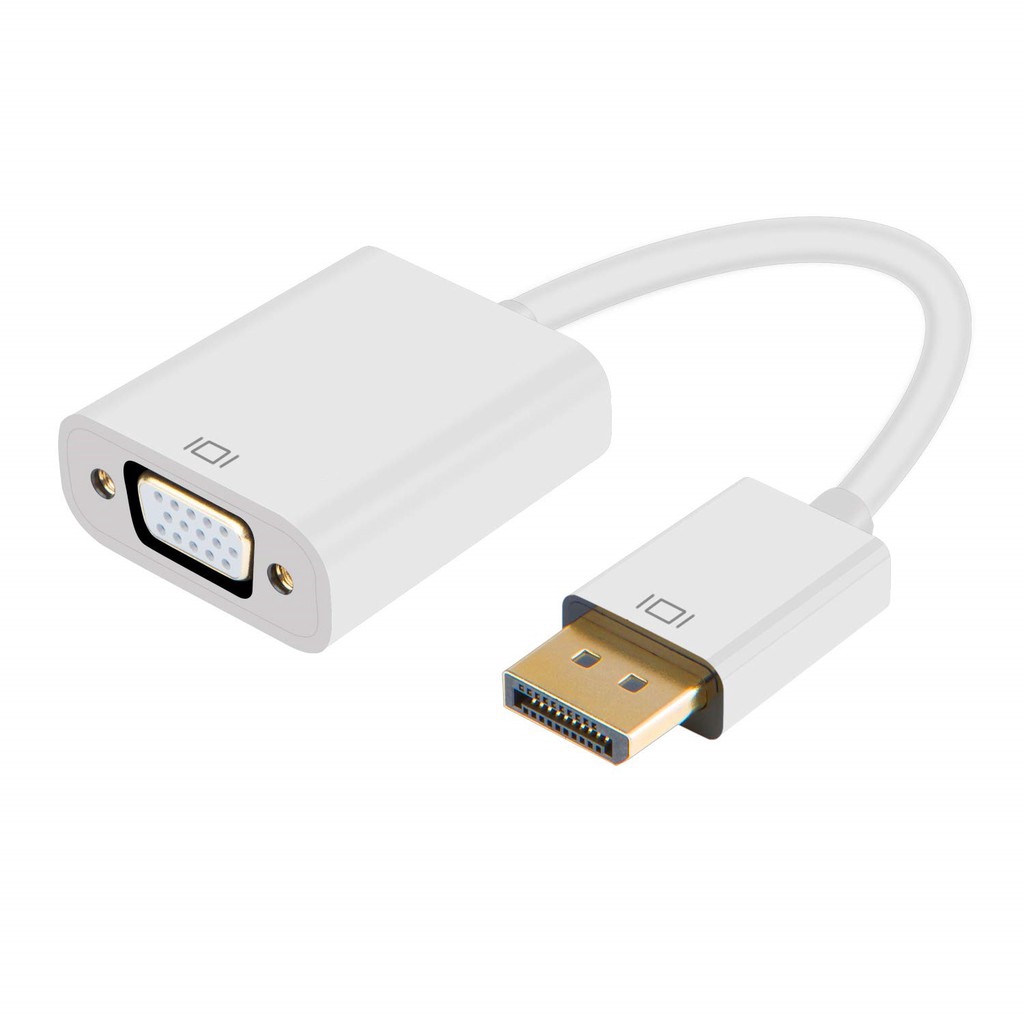 Cáp chuyển đổi video đầu DisplayPort sang cổng VGA cho màn hình 1080P