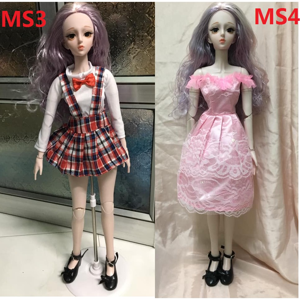 Trang phục búp bê bjd 1/3 , 60cm nhiều kiểu