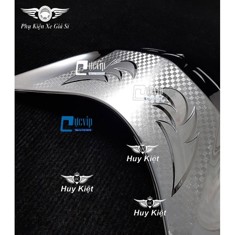 [Giá Siêu Rẻ] Ốp Chỉ Mũi Future 2018 - 2020 Xi Inox, Mạ Crom 3176