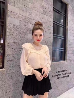 Áo bèo tiểu thư quảng châu