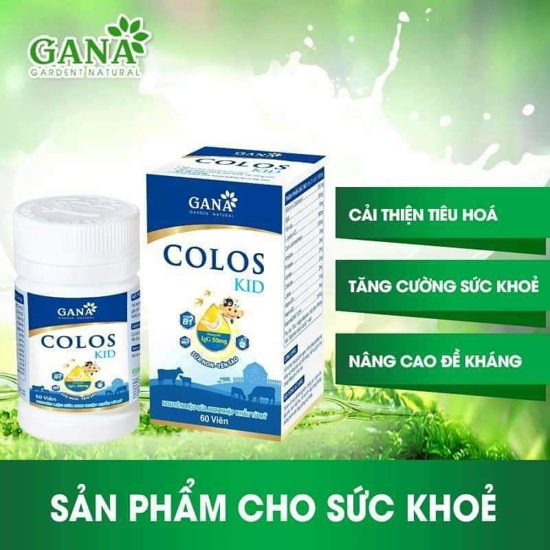 Viên sữa non colokis gana