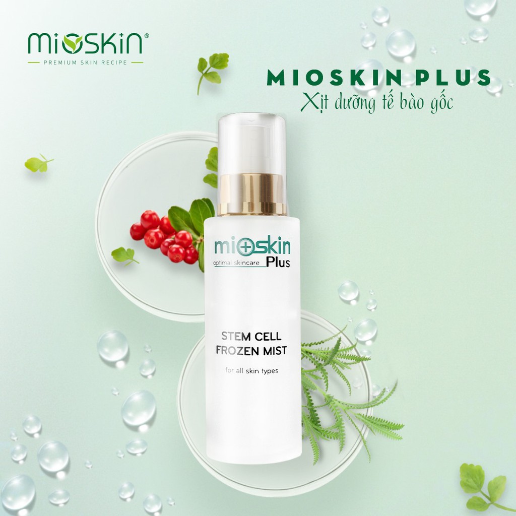 [Hot Mua 1 Chai Tặng 1 Mặt Nạ Cao Cấp Tenbe ] Xịt Dưỡng Mioskin Plus 100ml Hàn Quốc Dưỡng Da Tối Giản Nâng Hạng Nhan Sắc