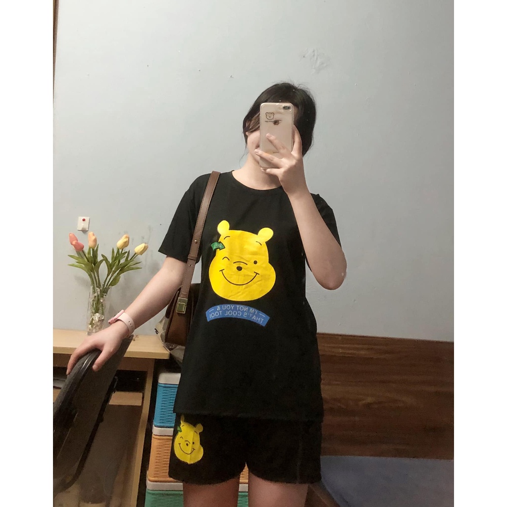 Xả Bộ Đổ Cotton Mới Mỗi Màu Chỉ Còn 1 Bộ IB Shop Để Chọn Mẫu Ảnh Shop Chụp