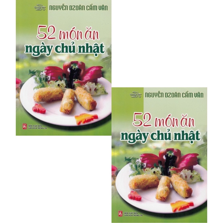 Sách - 52 Món Ăn Ngày Chủ Nhật