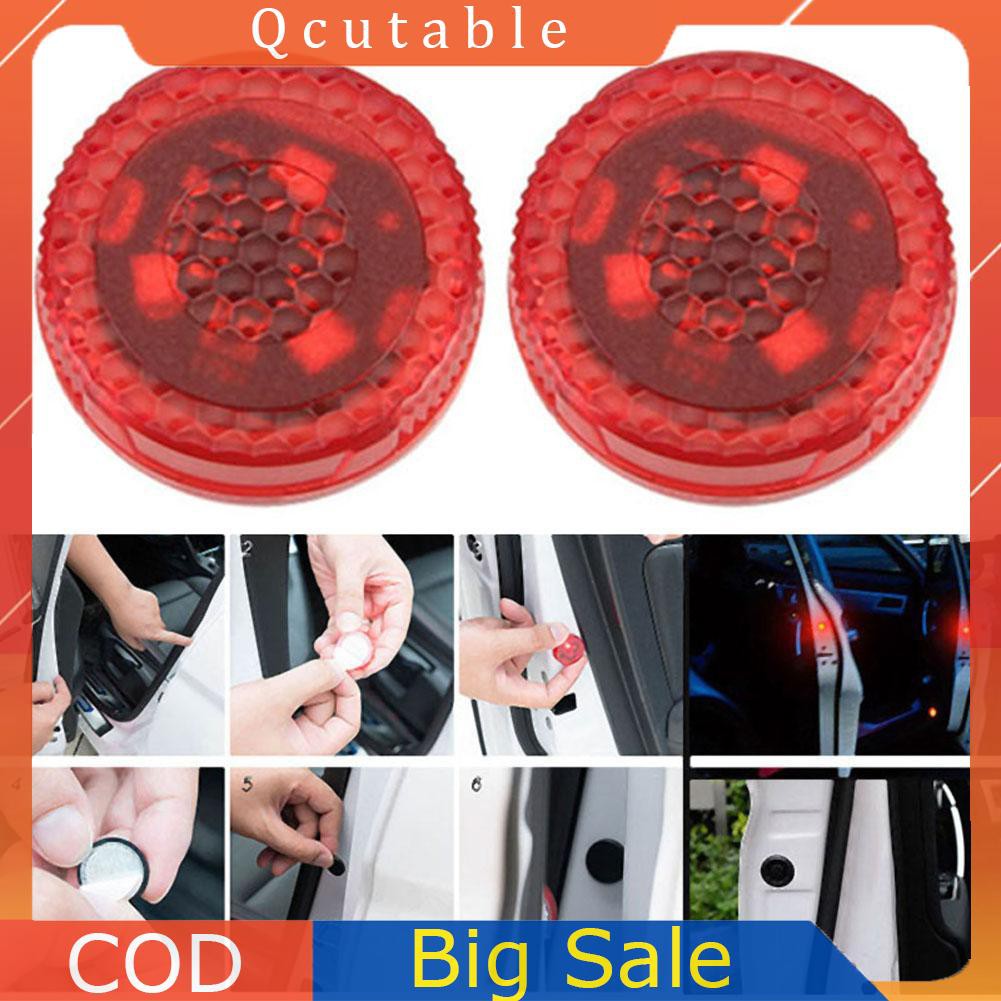 Set 2 Đèn Led Cảnh Báo Gắn Cửa Xe Hơi