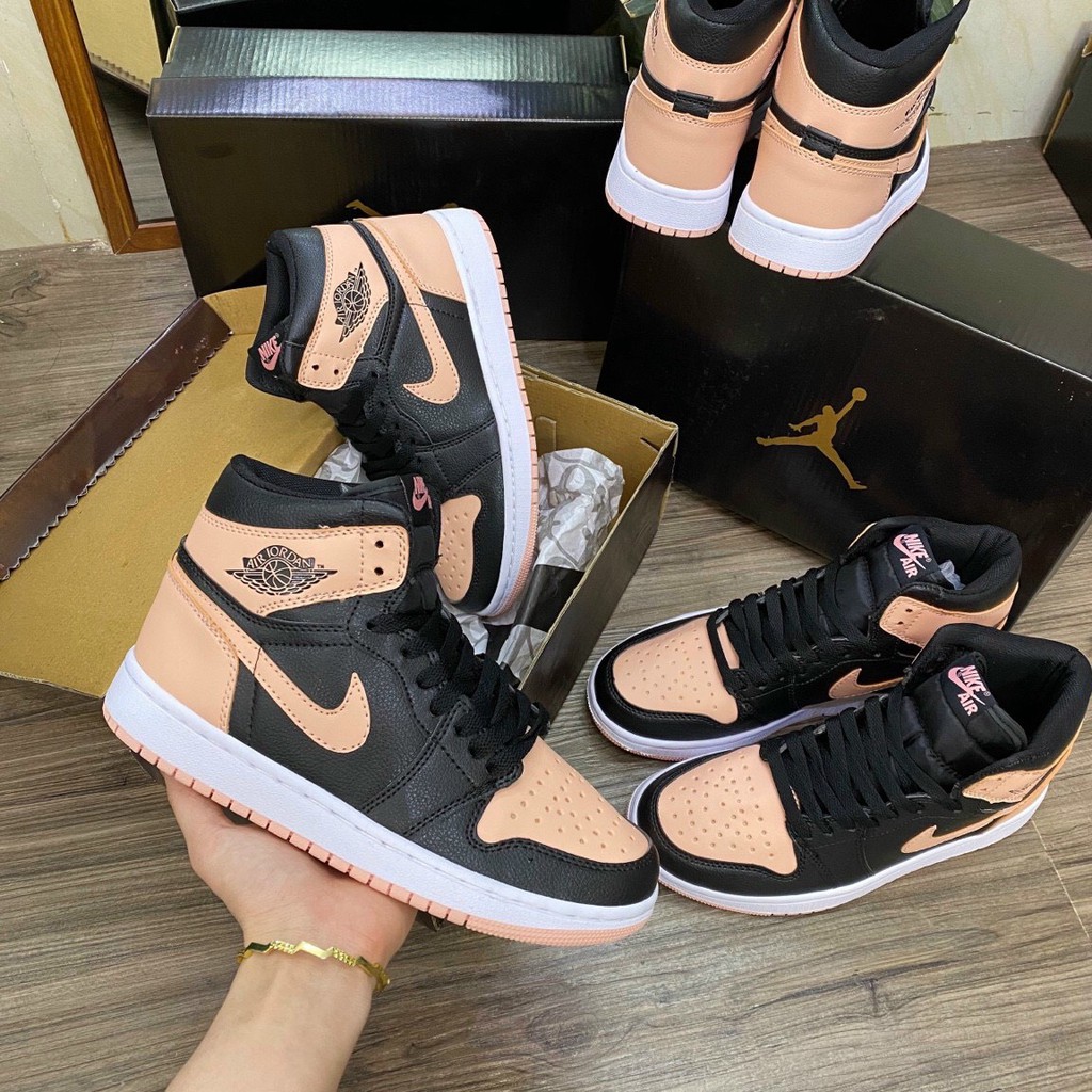 ✅ (FREESHIP) ảnh thật Jodan đen hồng cổ cao ✅ GIẢM GIÁ 20% | " $ :