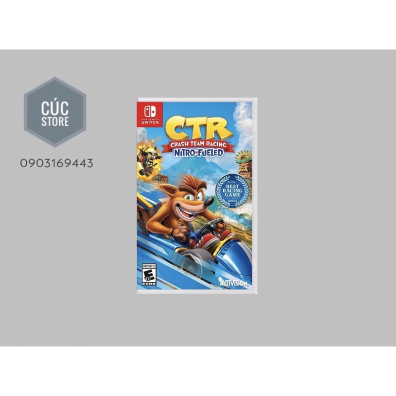 Đĩa chơi game SWITCH: Crash Team Racing Nitro-Fueled