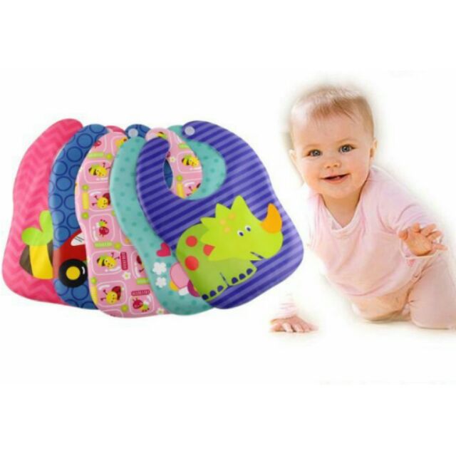 Yếm 3 lớp Baby Bid cho bé