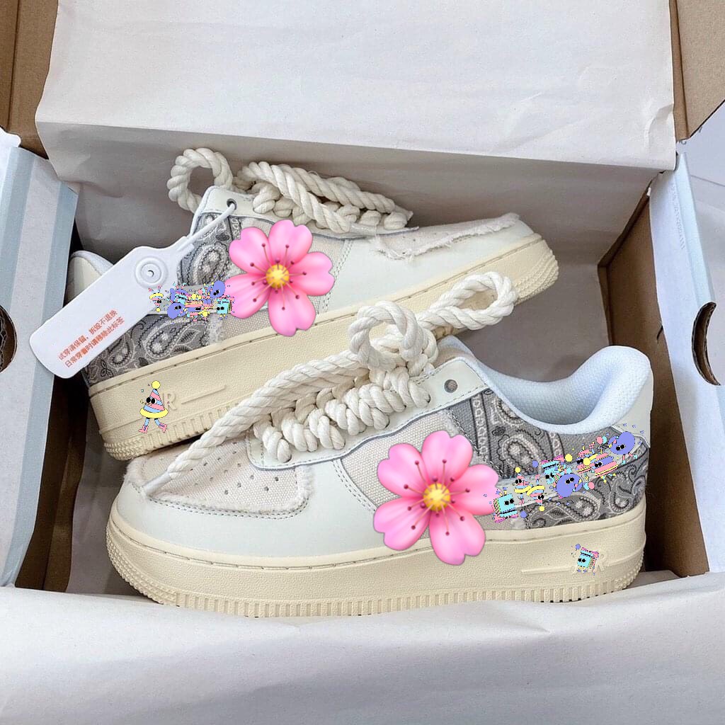 Giày Sneaker A. F. 1 Dây Thừng Hàng Chuẩn Cao Cấp Nam Nữ Full Box Bill