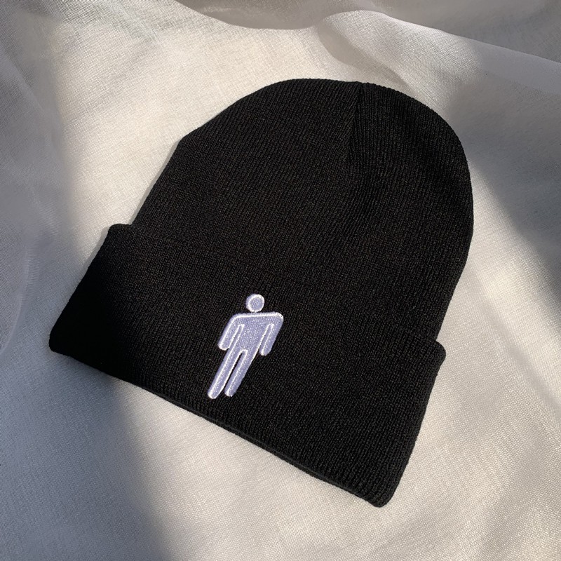 Mũ len họa tiết thêu thời trang hiphop đường phố năng động