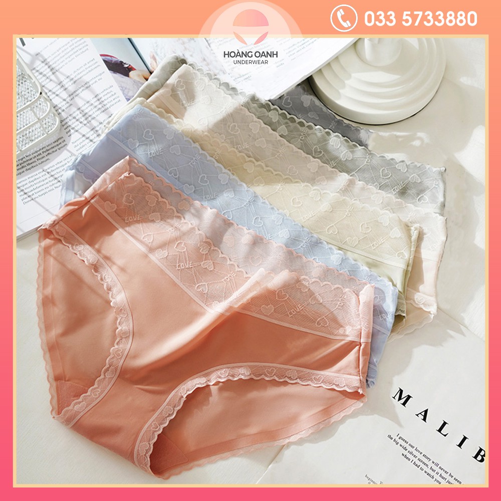 Quần lót su thun lạnh cao cấp Hoàng Oanh Underwear quần lót cạp cao co dãn 4 chiều 190