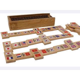 Domino cờ các nước - đồ chơi trẻ em