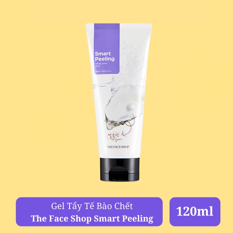 Tẩy da chết ngọc trai White Jewel Peeling The Face Shop