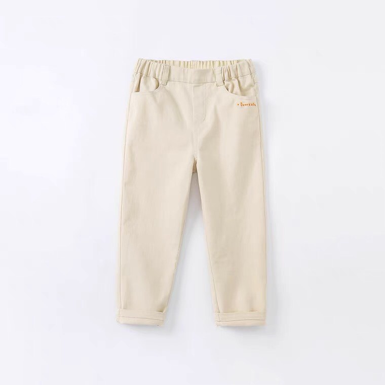 Quần cho bé gái chất liệu kaki dày