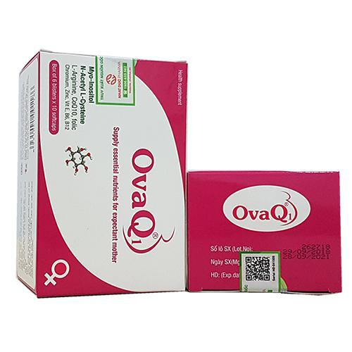 [ DỄ DÀNG CÓ CON]OvaQ1 hỗ trợ mang thai tự nhiên,bổ trứng khỏe trứng, kích thích rụng trứng