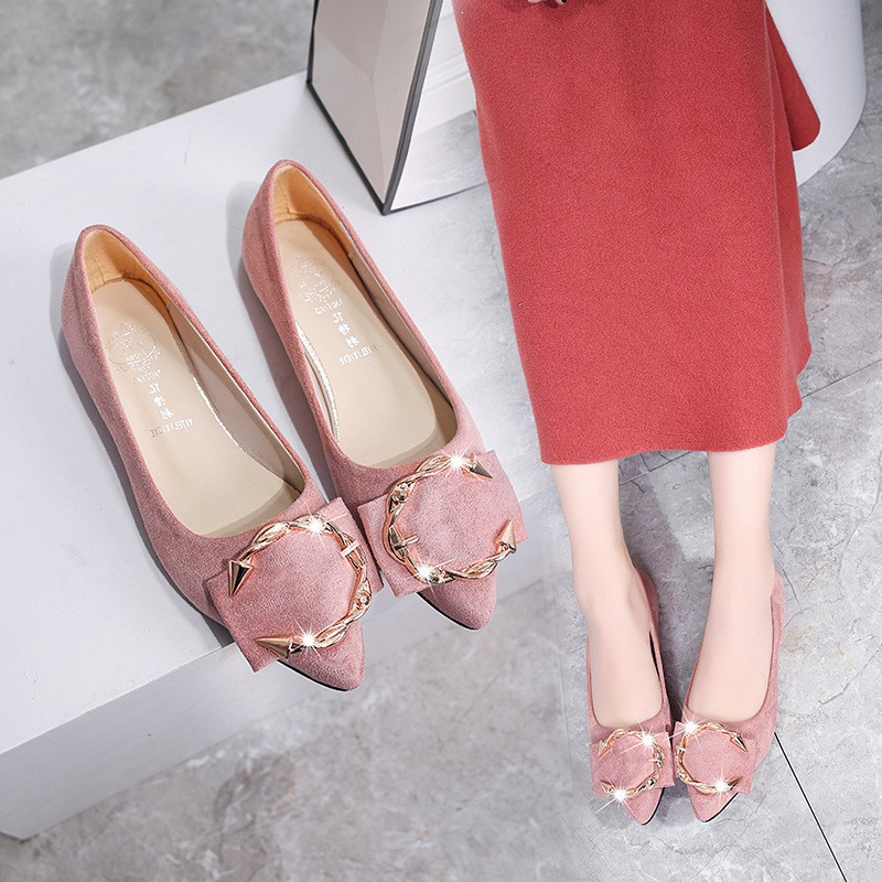 Giày búp bê nữ [FREESHIP] NHIỀU MÀU HOT sang trọng xinh xắn dễ thương - GBB02 | BigBuy360 - bigbuy360.vn