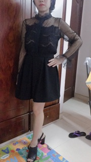 Áo ren lưới