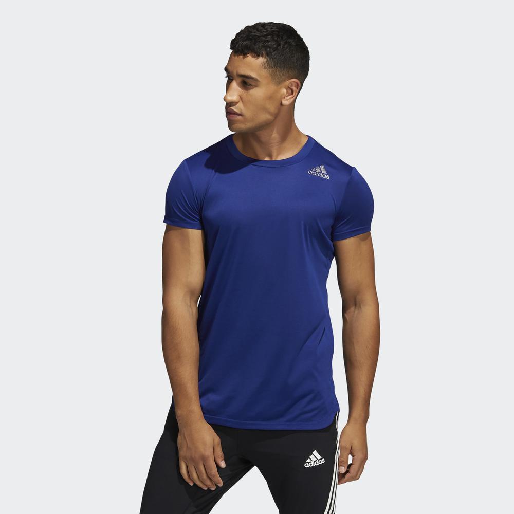 Áo Tee adidas TRAINING Nam Áo Thun Yoga Always Om Primeblue Màu xanh dương GT3885