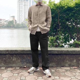 Sơ mi Linen (Đũi) basic