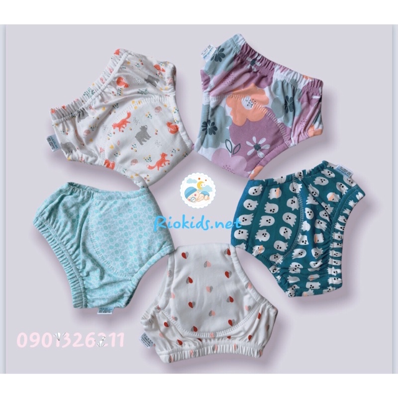 Quần bỏ bỉm Riokids siêu thấm hút dành cho bé size 80, 90, 100, 110