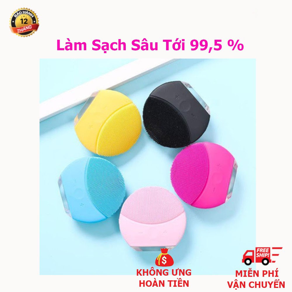 Máy Rửa Mặt Lina Mini 3, Làm Sạch Sâu 99,5%, Da Mềm Mại Sáng Đẹp Hơn, BH 12 Tháng Lỗi 1 Đổi 1