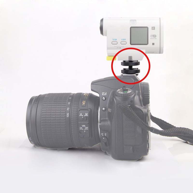 Ngàm chuyển đổi với ốc vít 1/4 inch cho đèn pha máy ảnh tiện dụng