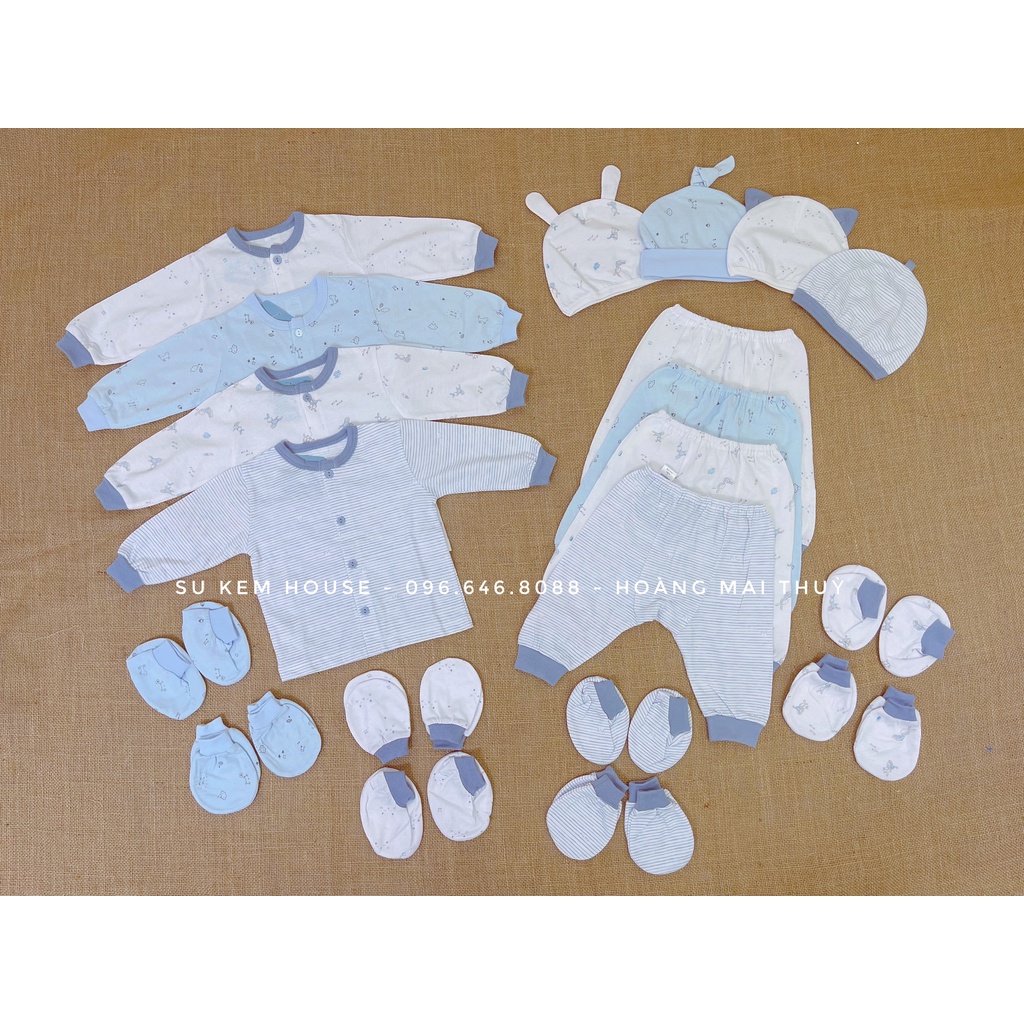 SET BỘ QUẦN ÁO MIOMIO MỎNG MÙA HÈ CHO BÉ SƠ SINH