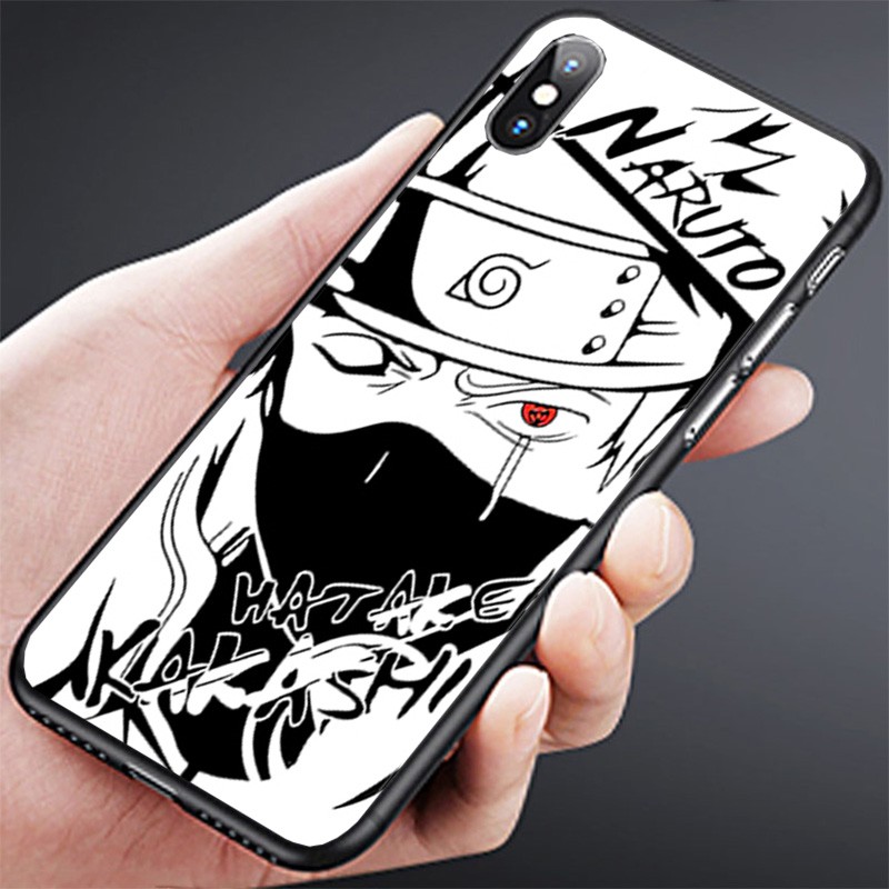 Samsung Galaxy C5 C7 C9 Pro C8 C10 A530 A920 Printed Shell Black soft Phone case Comic sketch Naruto