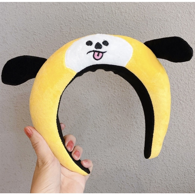 Băng Đô Vải Hình Cá Mập / Khủng Long / Cà Rốt / Hoa / Cá Cơm / Con Gấu / Cá Vàng / Con Cua Dể Thương Thời Trang Hàn Quốc