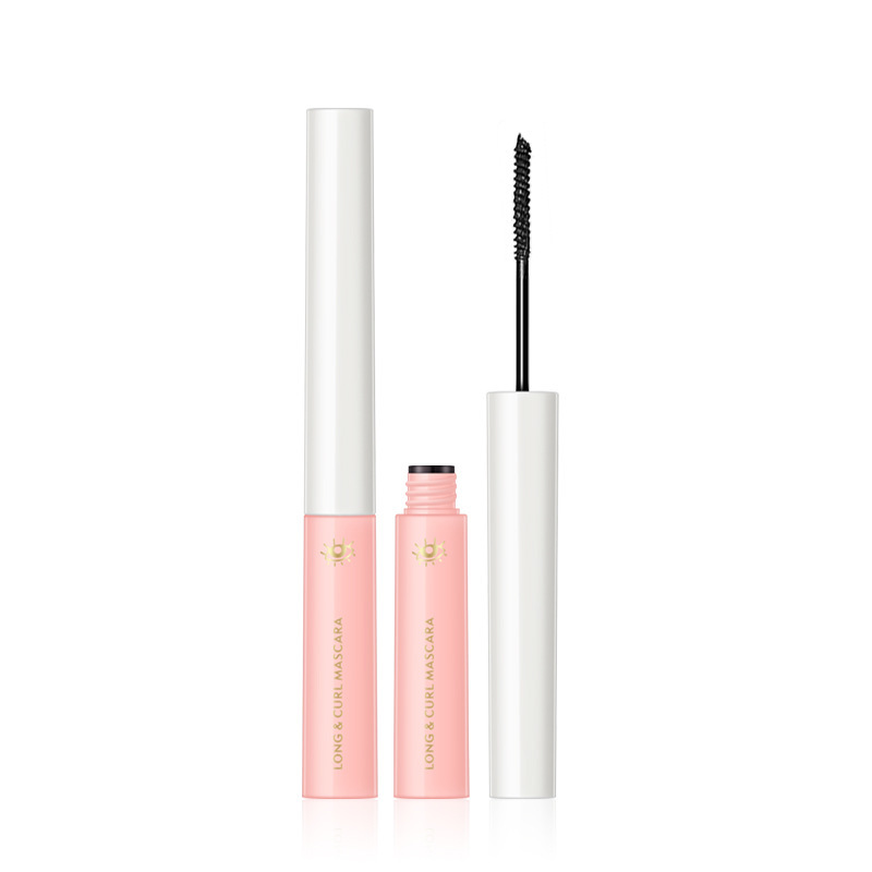 Mascara Kiss Beauty đầu mỏng chuốt mi cong và dài thiết kế vỏ màu hồng | BigBuy360 - bigbuy360.vn