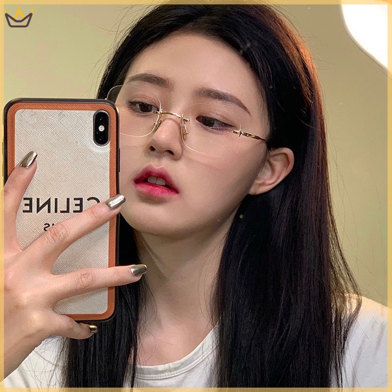 Mắt Kính Không Gọng Chống Ánh Sáng Xanh Thời Trang