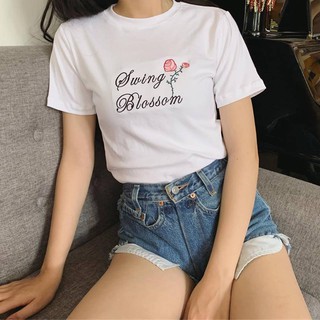 Tshirt thêu chữ