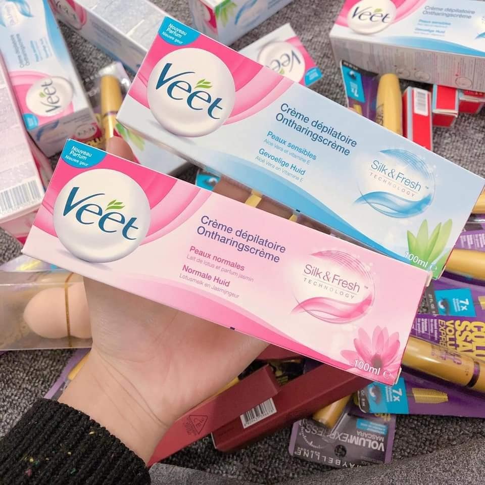 Kem Tẩy Lông Veet 100ML Pháp - KEM TẨY LÔNG TOÀN THÂN